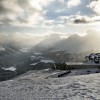 Romantik Hotel, Panorama Restaurant, Muottas Muragl in Samedan (Graubnden / Maloja / Distretto di Maloggia)]