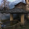 Stua Granda restaurant in Soglio (Graubnden / Maloja / Distretto di Maloggia)]