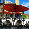 Restaurant La Chiesa in Locarno-Monti (Ticino / Distretto di Locarno)]