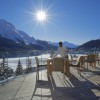 Restaurant Lobby und Sonnenterasse St Moritz in St Moritz