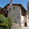 Stua Granda restaurant in Soglio (Graubnden / Maloja / Distretto di Maloggia)]