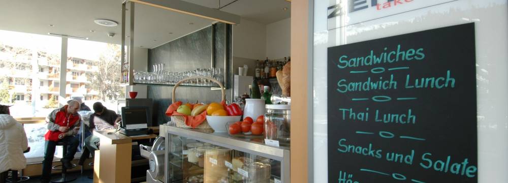 Zeit Take-Away, St. Moritz in St. Moritz