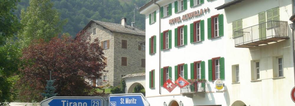 Restaurant Altavilla - Hotel in Poschiavo