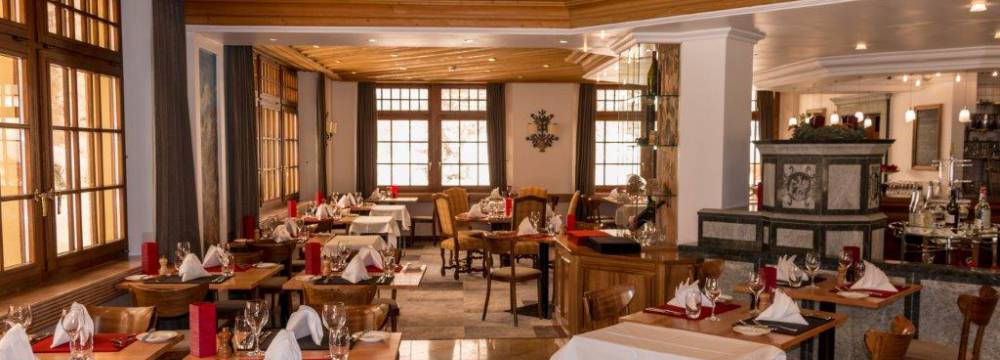 Restaurants in Leukerbad: Sacre Bon in ThermalHotels Leukerbad