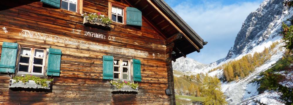 Berggasthaus Heimeli in Sapün / Arosa