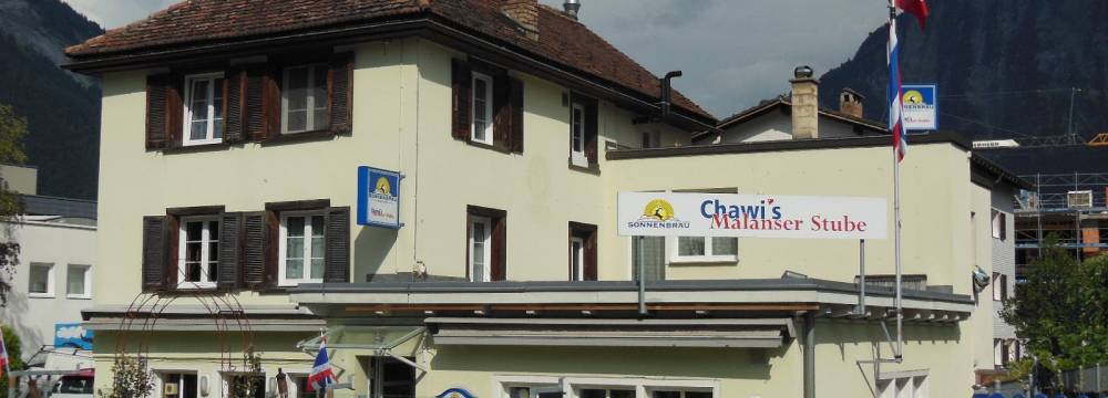 Restaurants in Malans: Chawi s Malanser Stube