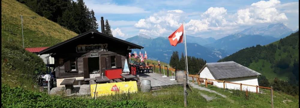 Restaurants in Torgon: La Bourri