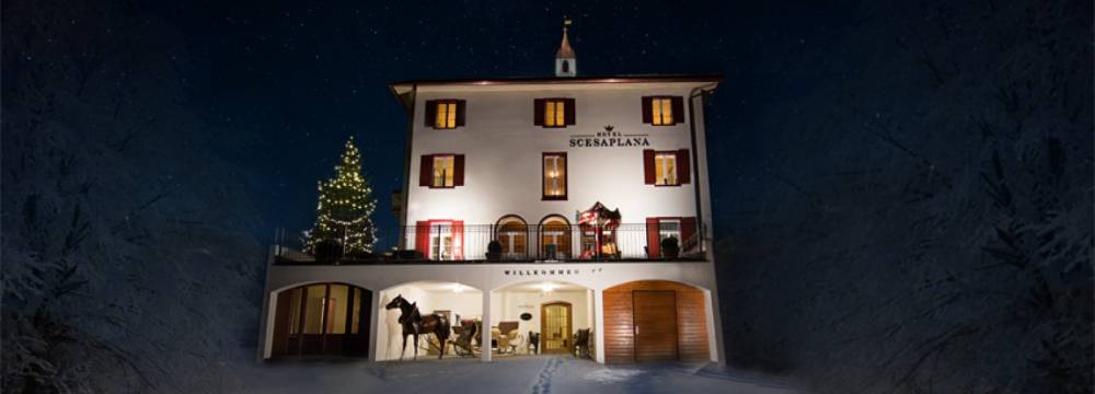 Restaurant Schlossli / Hotel Scesaplana Seewis in Seewis im Prattigau