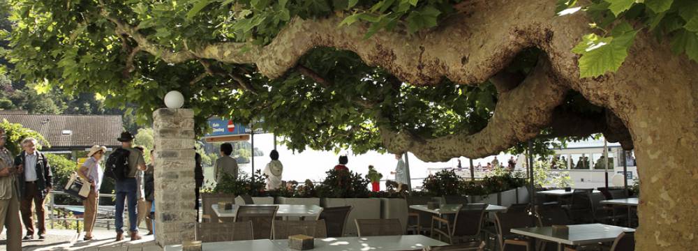 Restaurants in Quinten: Wirtschaft zur Schifflnde