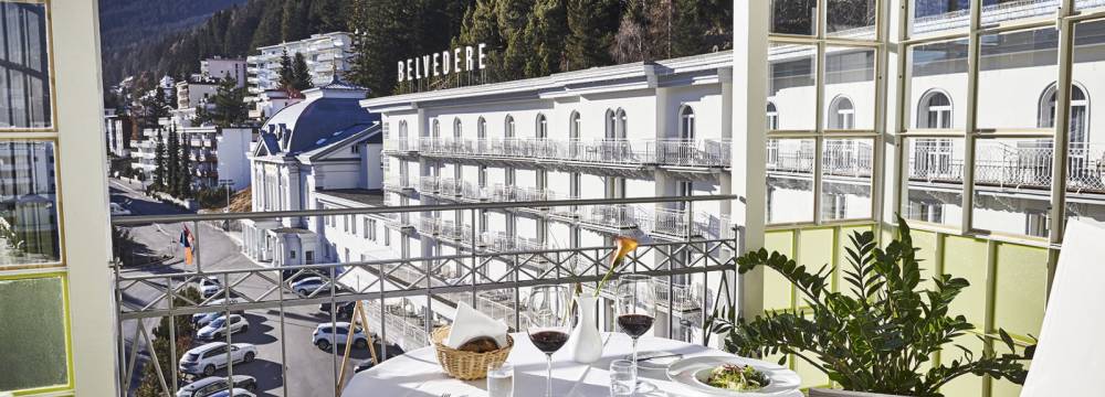 Restaurant Steigenberger Belvdre in Davos Platz