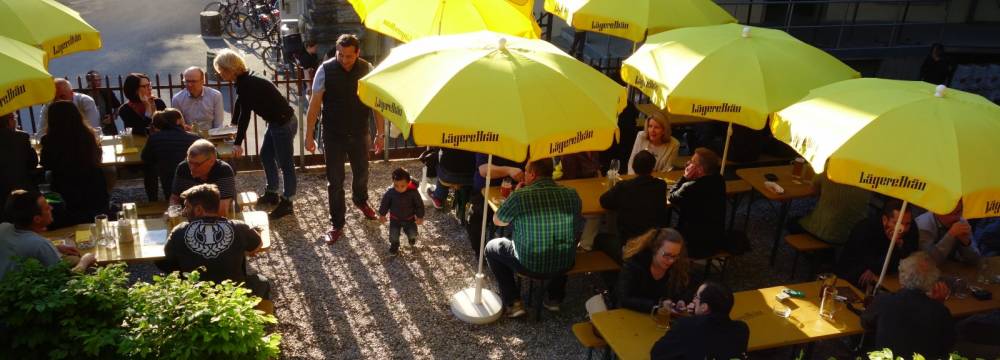 Biergarten Lgerebru in Wettingen