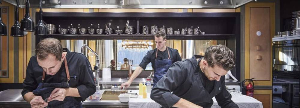 Restaurants in St. Moritz: IGNIV by Andreas Caminada