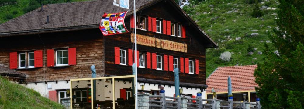 Berghaus Piz Platta (Alp Flix) in Sur