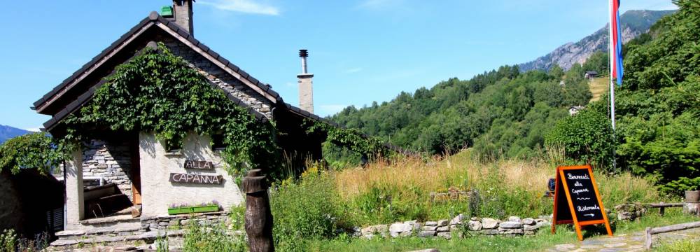 Alla Capanna Monte Comino in Verdasio
