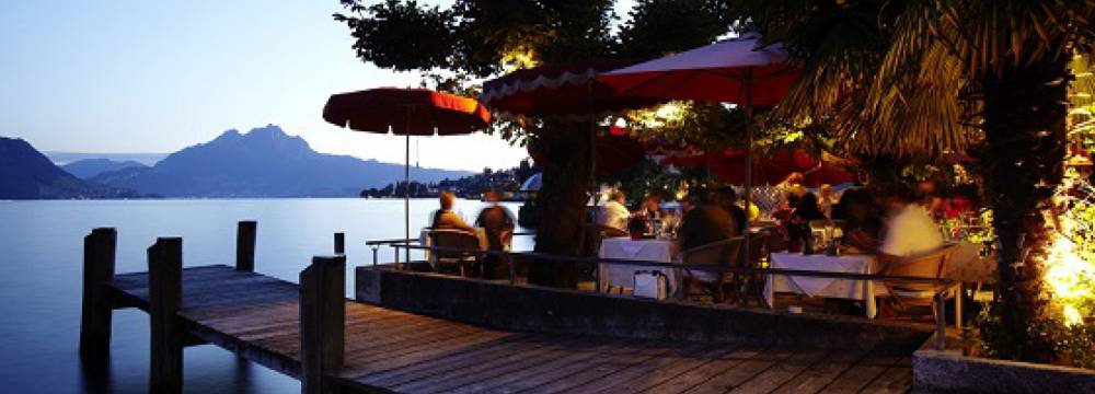 Restaurants in Weggis: SeeHotel Gotthard