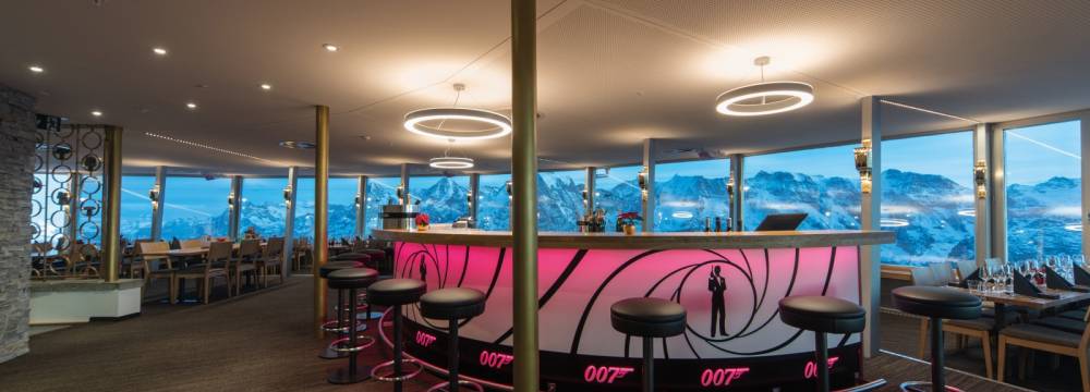 360-Restaurant Piz Gloria in Murren