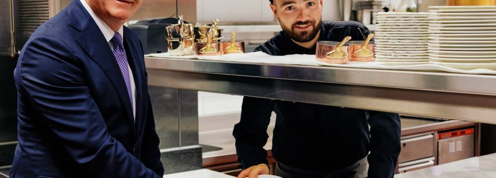 Brasserie Les Trois Rois in Basel