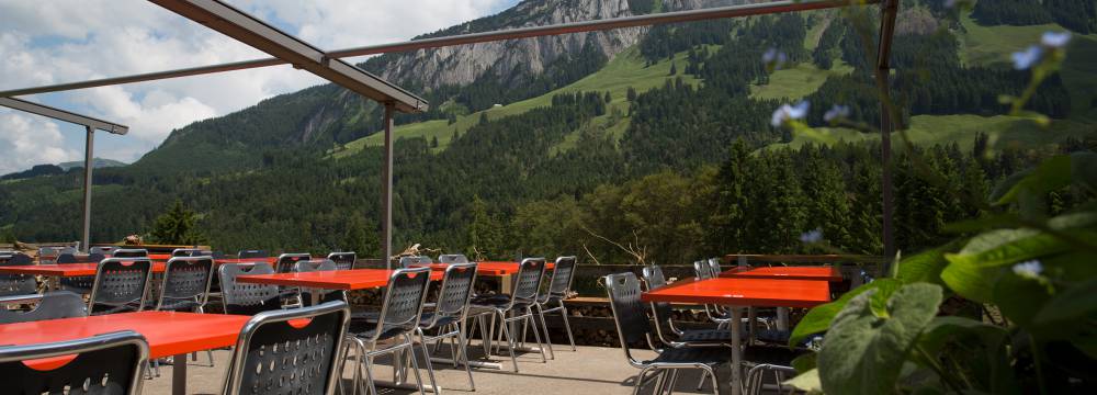 Restaurants in Weissbad: Berggasthaus Ahorn