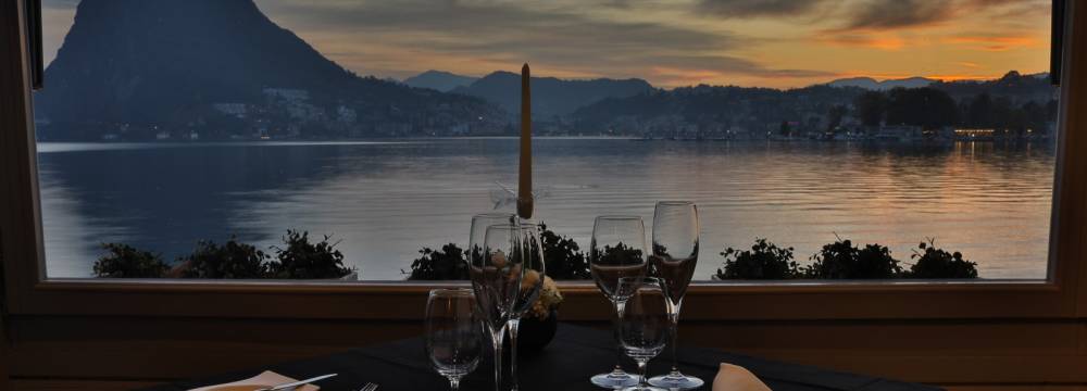 Restaurant Galleria Art al Lago Villa Castagnola (Le Ralais 10.7) in Lugan