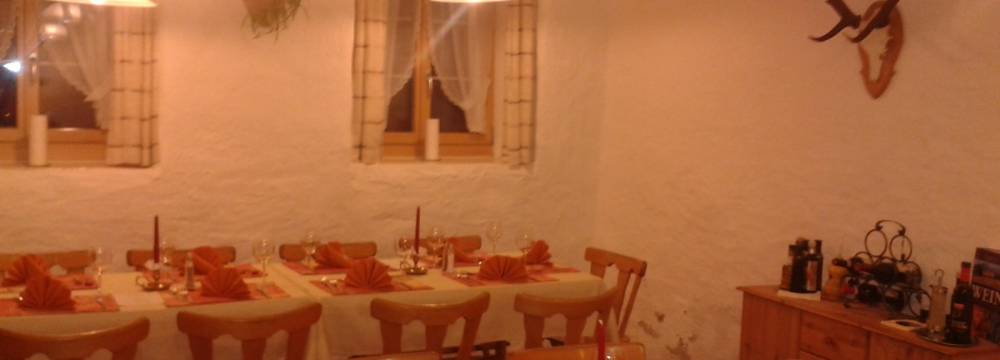 Restaurants in Salouf: Gasthaus Alpina