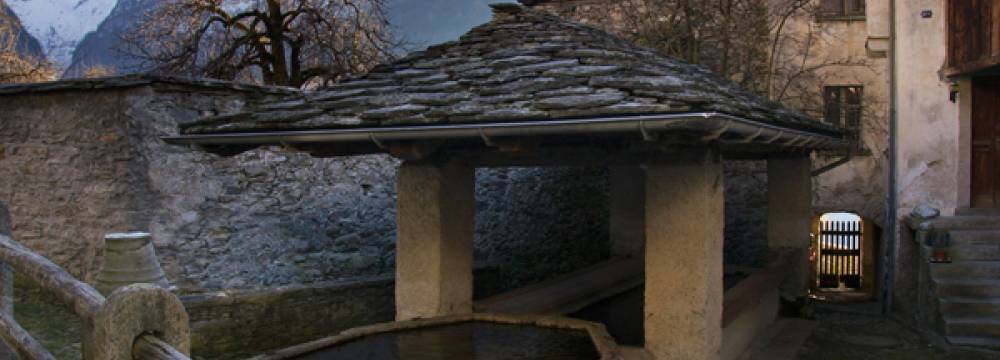 Stua Granda restaurant in Soglio