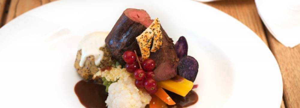 Stua Granda restaurant in Soglio