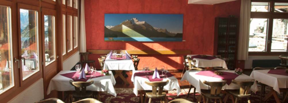 Restaurants in Soglio: Stua Granda restaurant