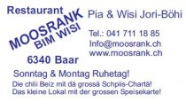 Restaurant Moosrank in Baar