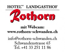 Restaurant Hotel  Landgasthof Rothorn in Schwanden ob Sigriswil