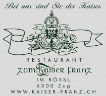 Logo von Restaurant zum Kaiser Franz GmbH in Zug