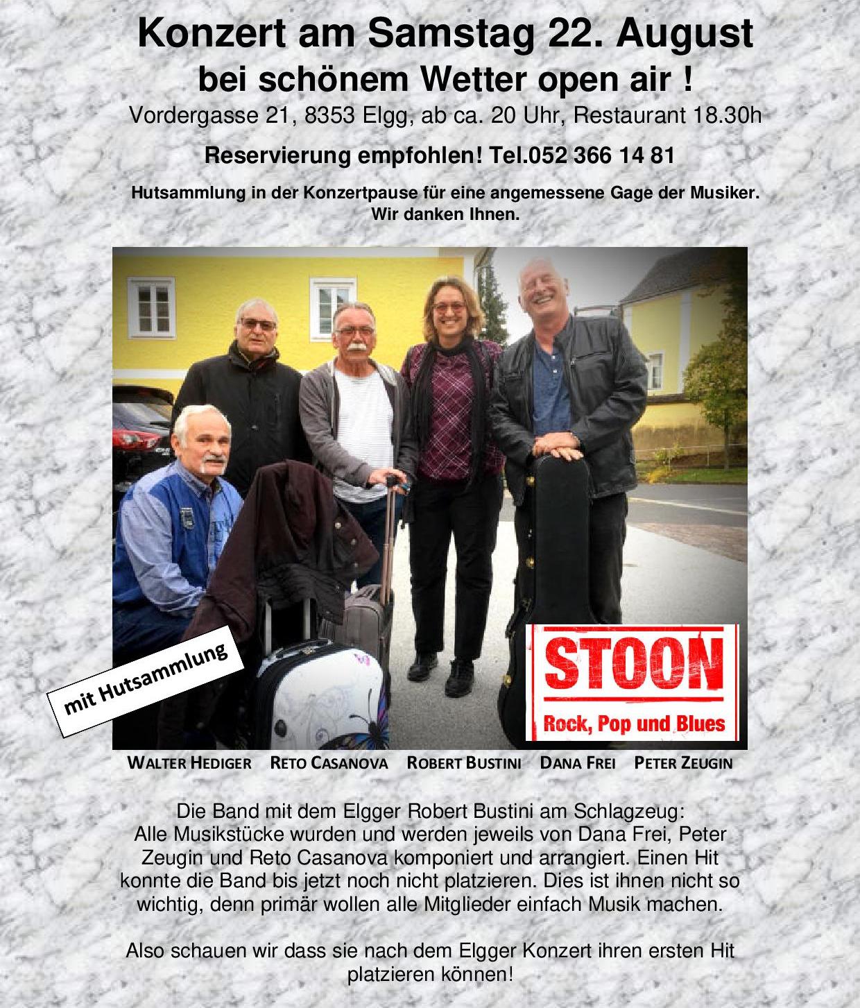 STOON Rock, Pop, Blues