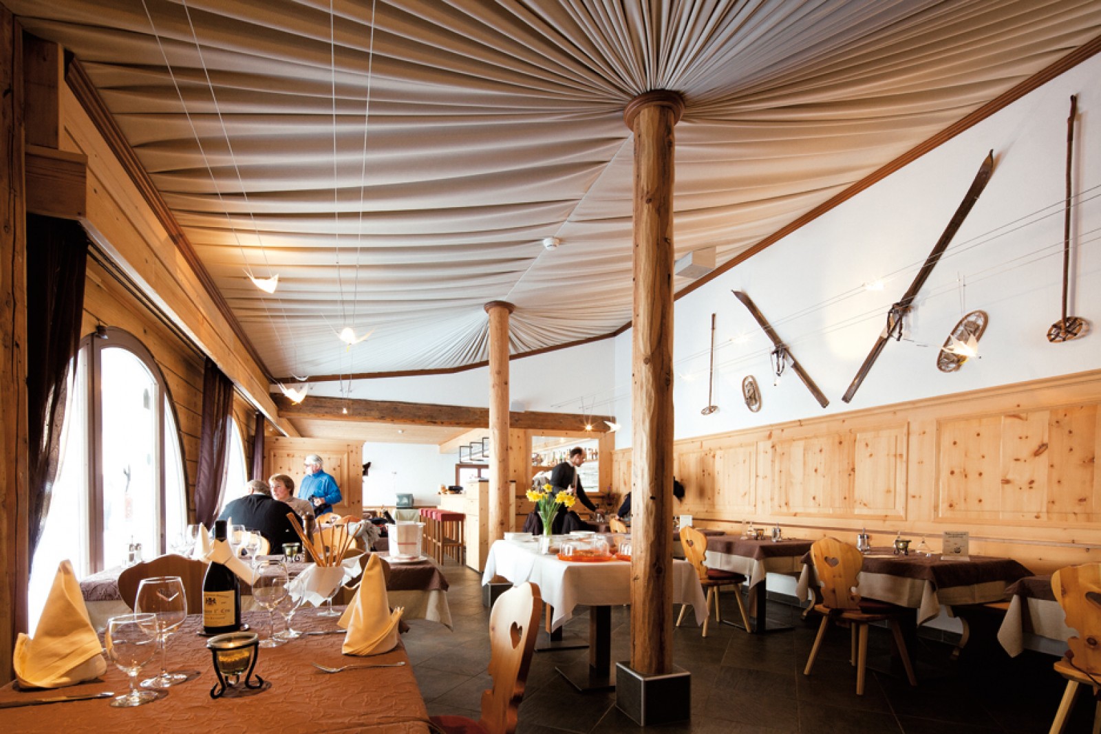 Restaurant Chesa Grischa in Sils-Baselgia im Engadin