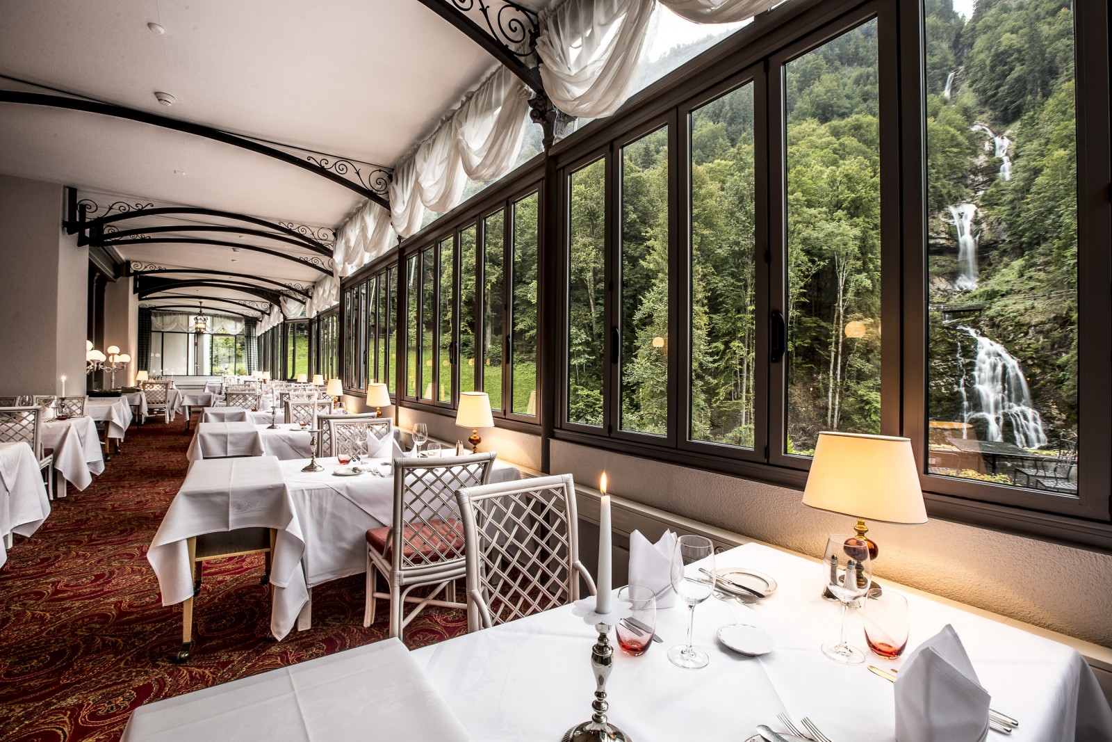 Parkrestaurant Les Cascades in Brienz, Foto 1