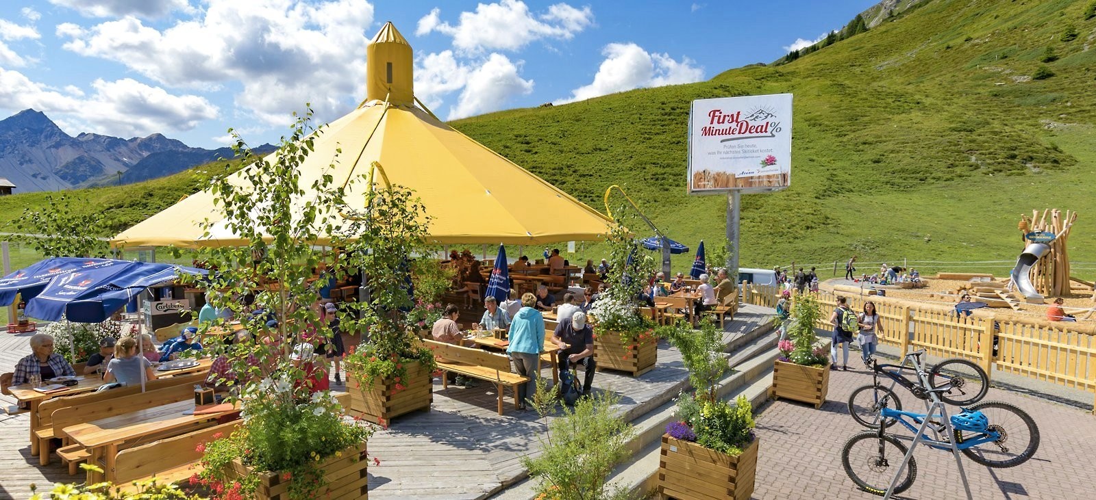 Restaurant Bergrestaurant Brüggerstuba in Arosa