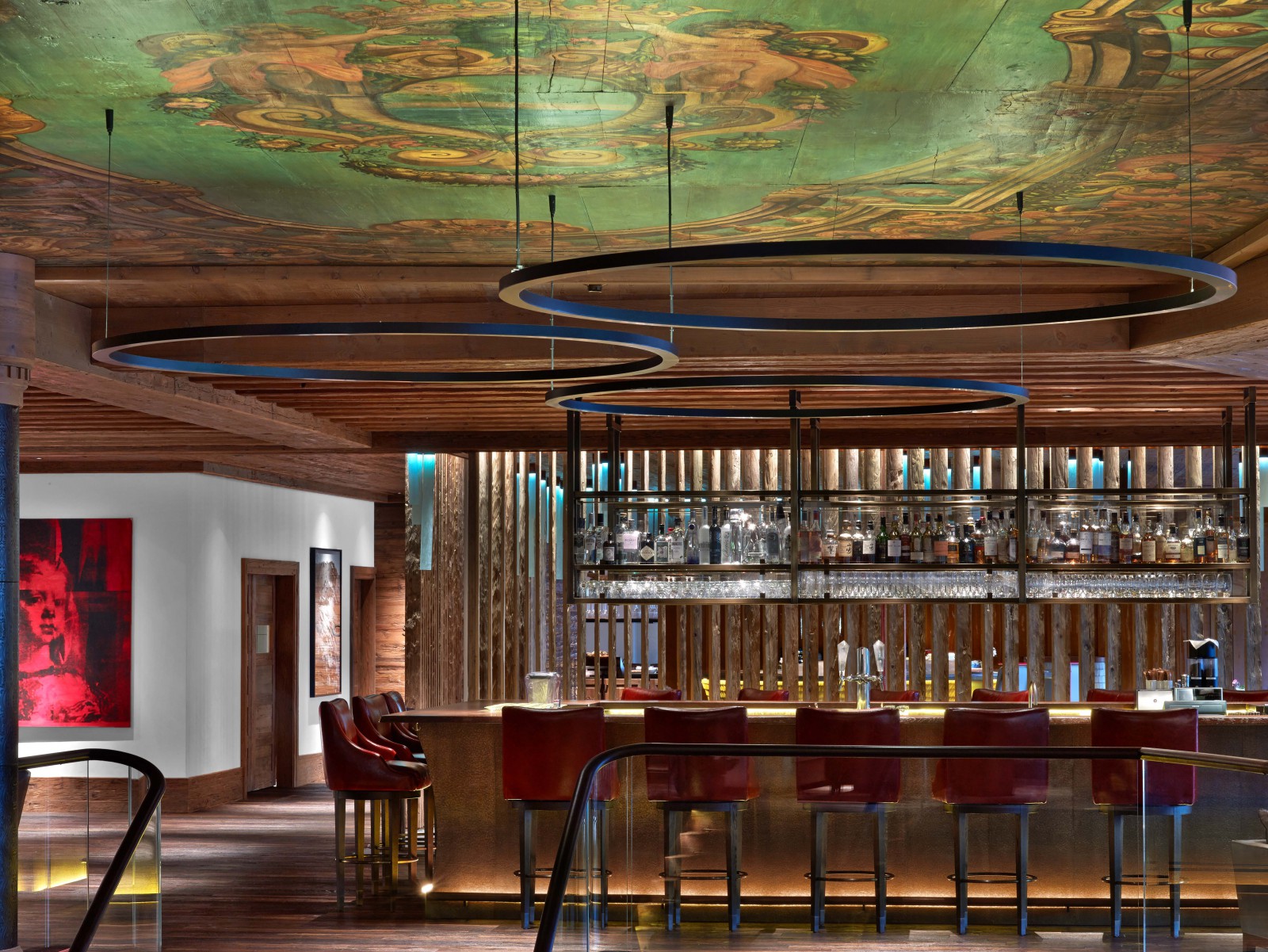 Restaurant The Alpina Lounge & Bar in Gstaad