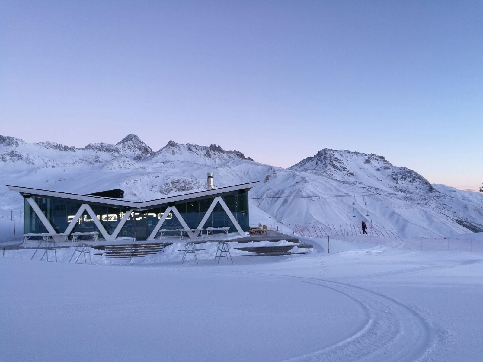 Restaurant quattro BAR in St. Moritz