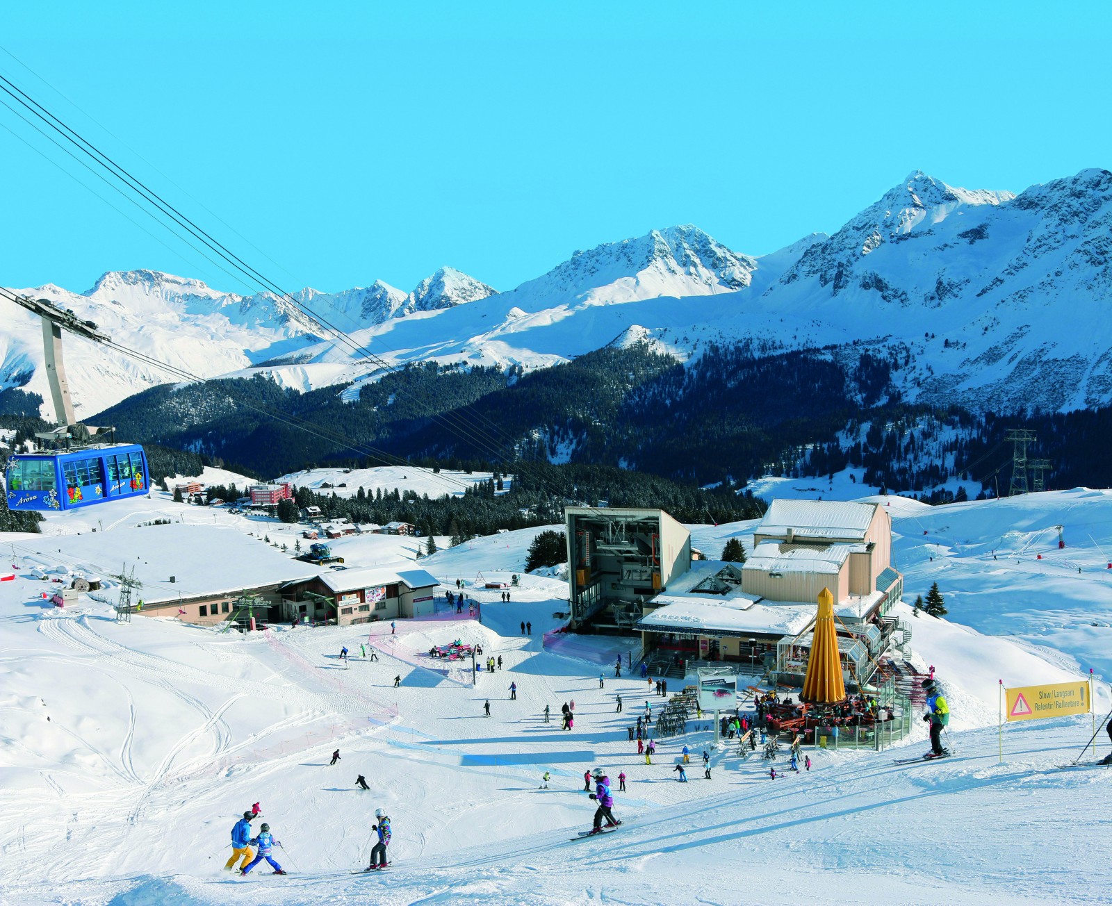 Bergrestaurant Brüggerstuba in Arosa, Foto 1