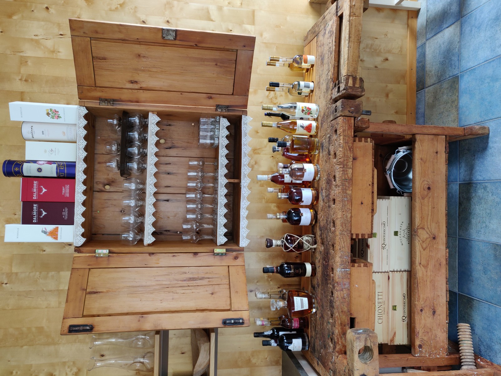 Restaurant Source du Rhone in Obergesteln