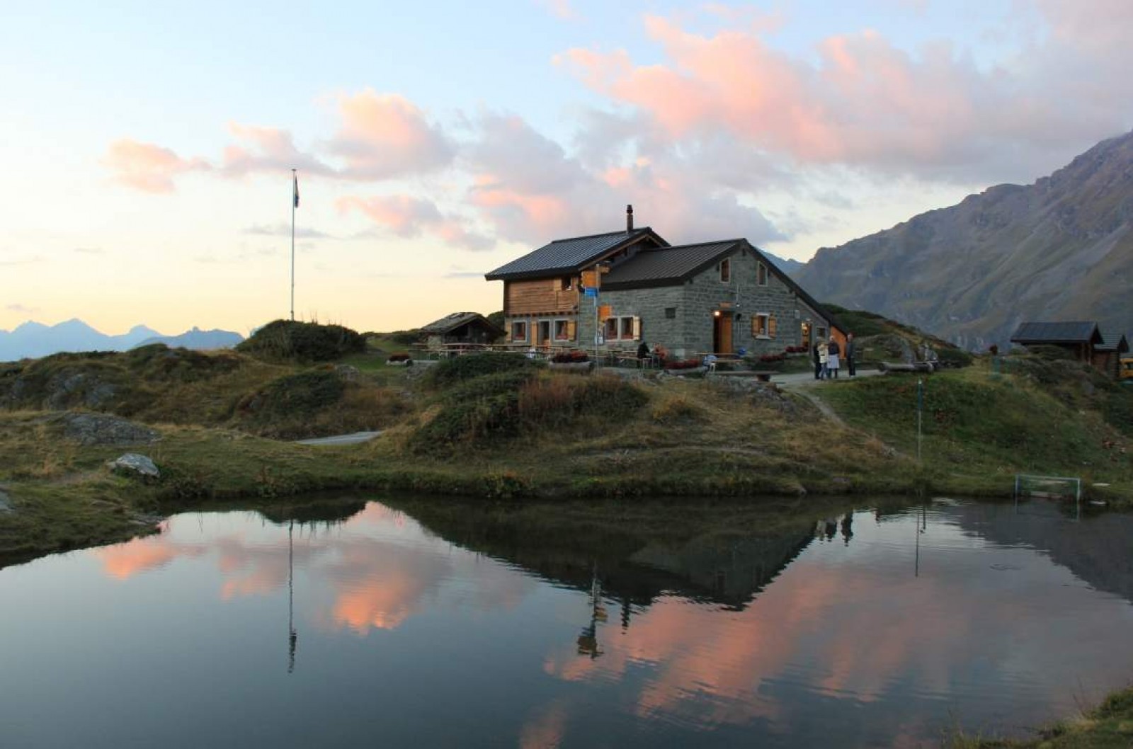 Restaurant Cabane de Brunet in Lourtier