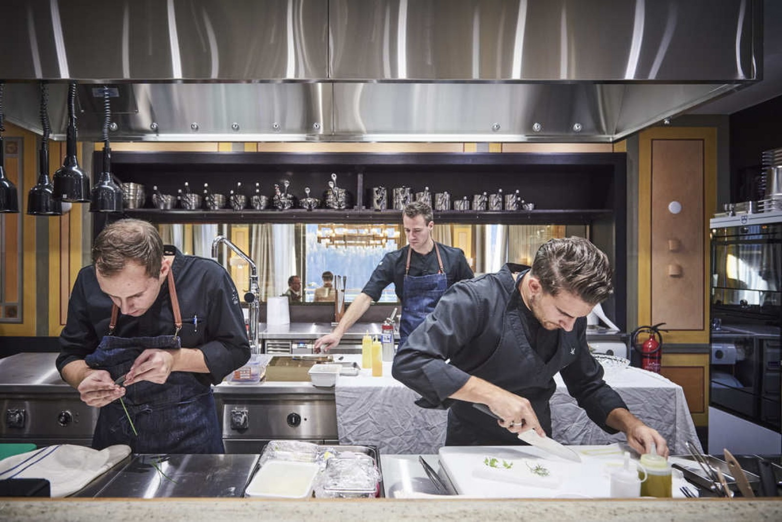Speisekarte Restaurant IGNIV by Andreas Caminada in St. Moritz