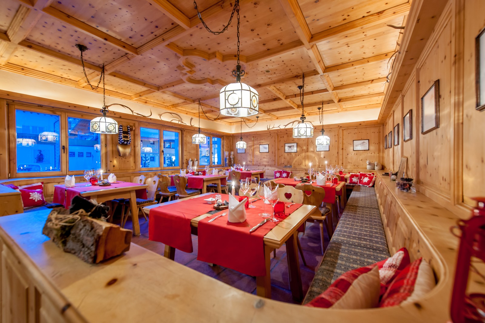 Restaurant Bündner Stube in Samnaun Dorf