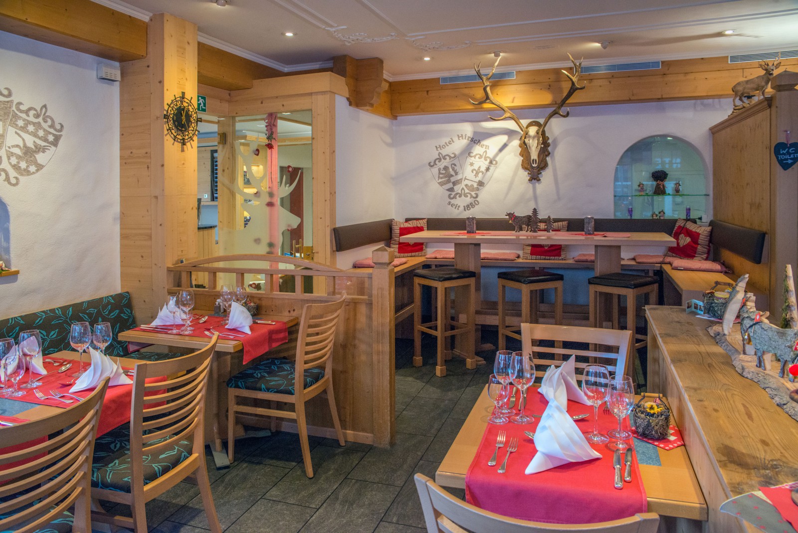 Speisekarte Hotel Restaurant Hirschen in Grindelwald