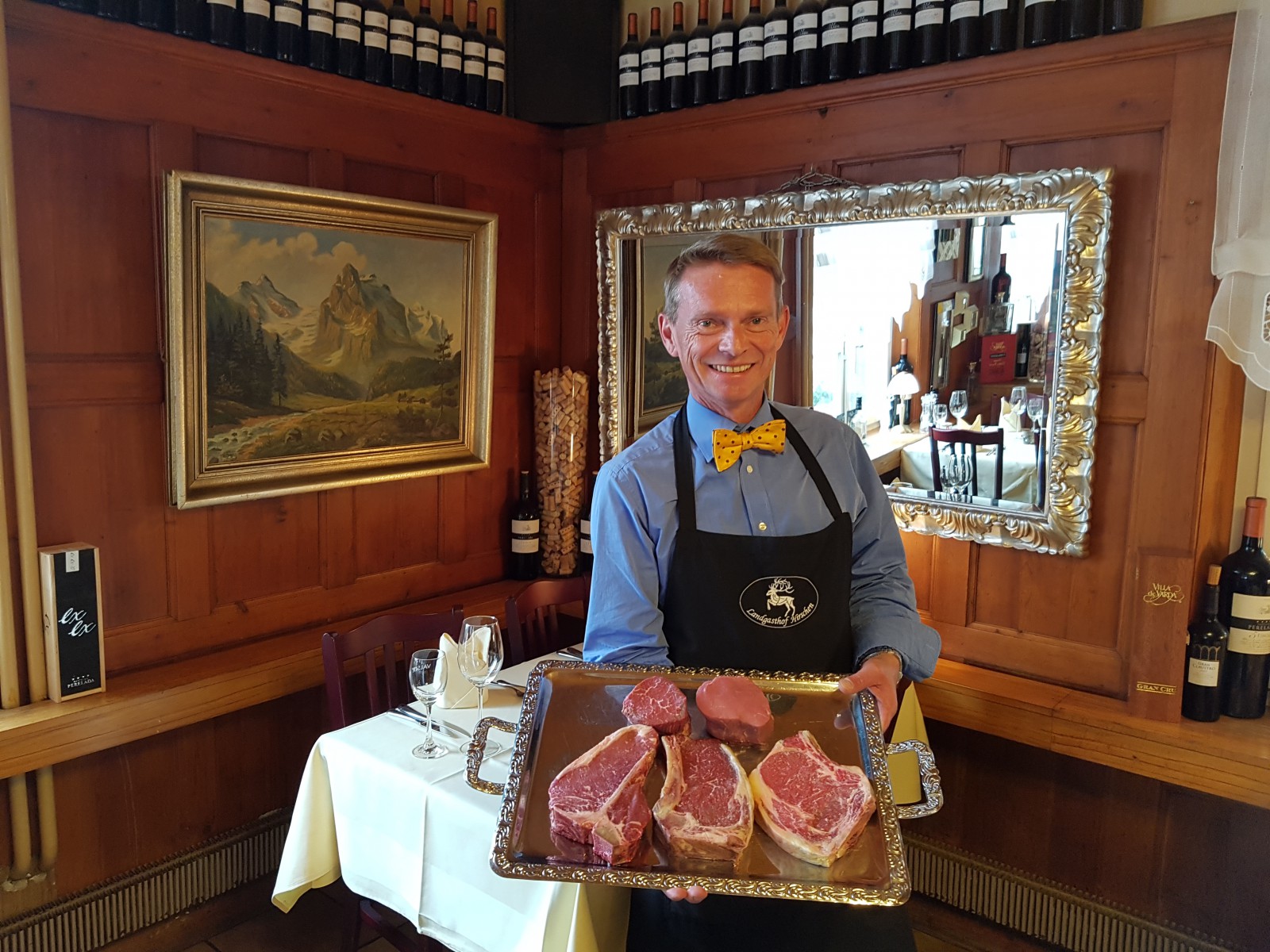 Speisekarte Restaurant Landgasthof Hirschen in Ortschwaben