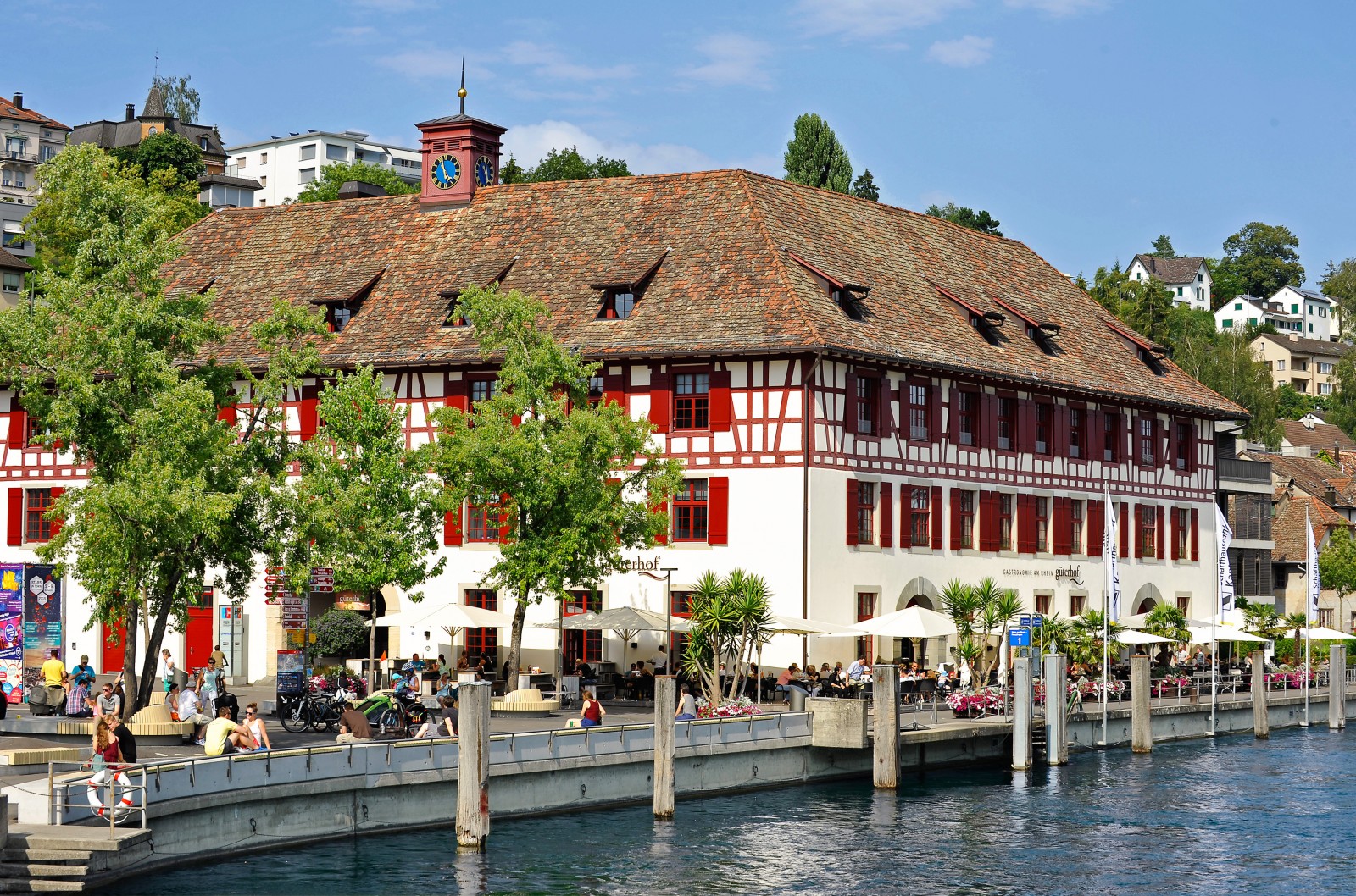 Güterhof - Gastronomie am Rhein in Schaffhausen, Foto 2