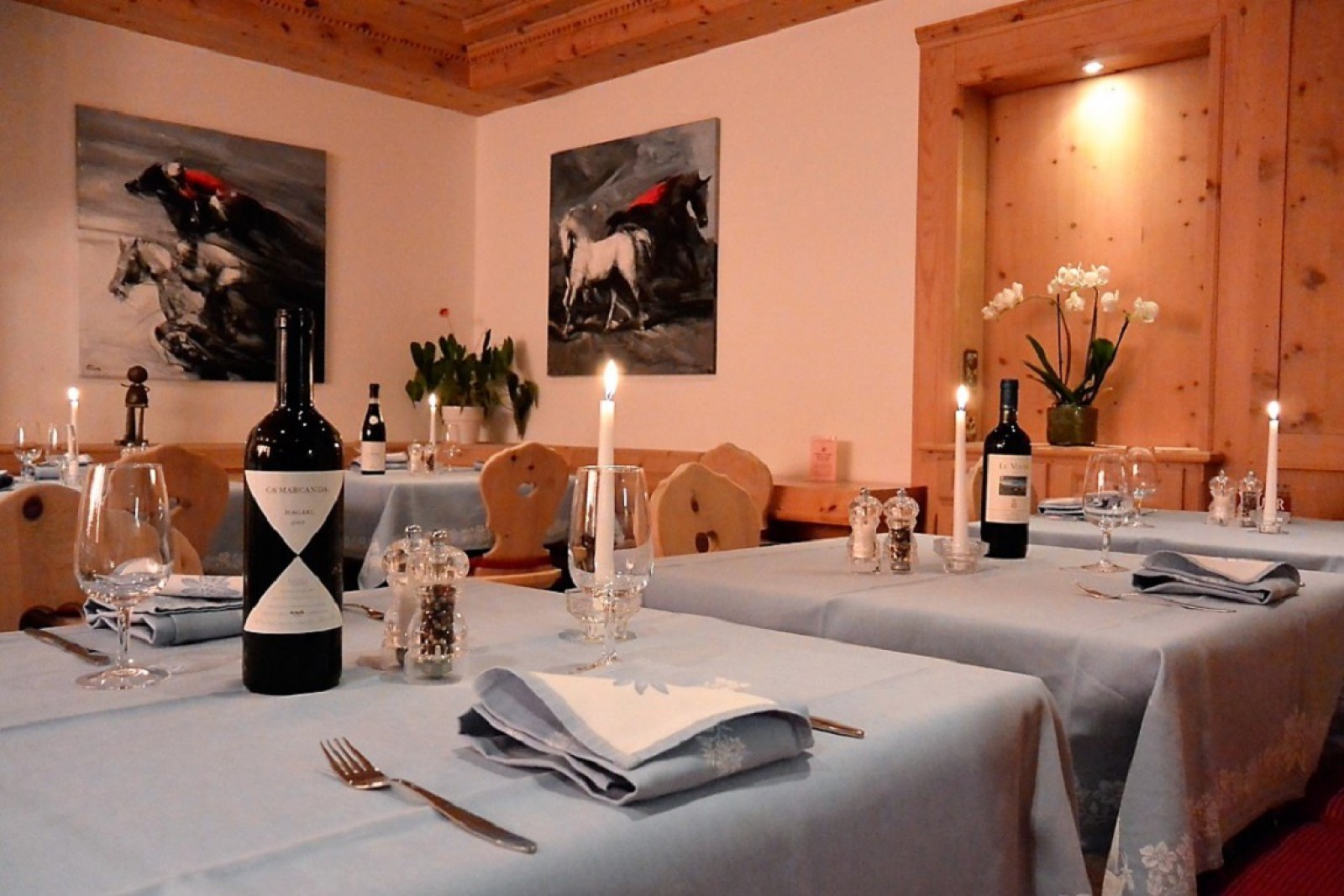 Speisekarte Hotel Restaurant Corvatsch in St. Moritz