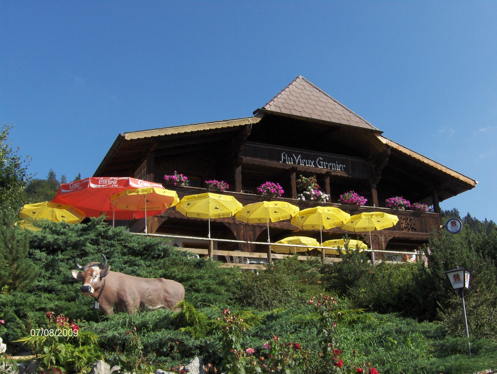 Restaurant Au Vieux Grenier in Plagne