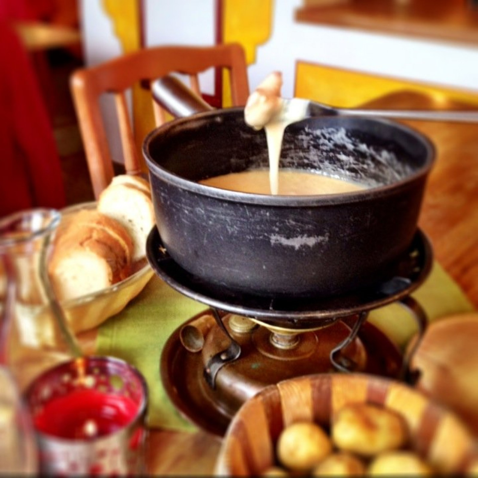 Restaurant Auberge de la Halle in Gruyeres