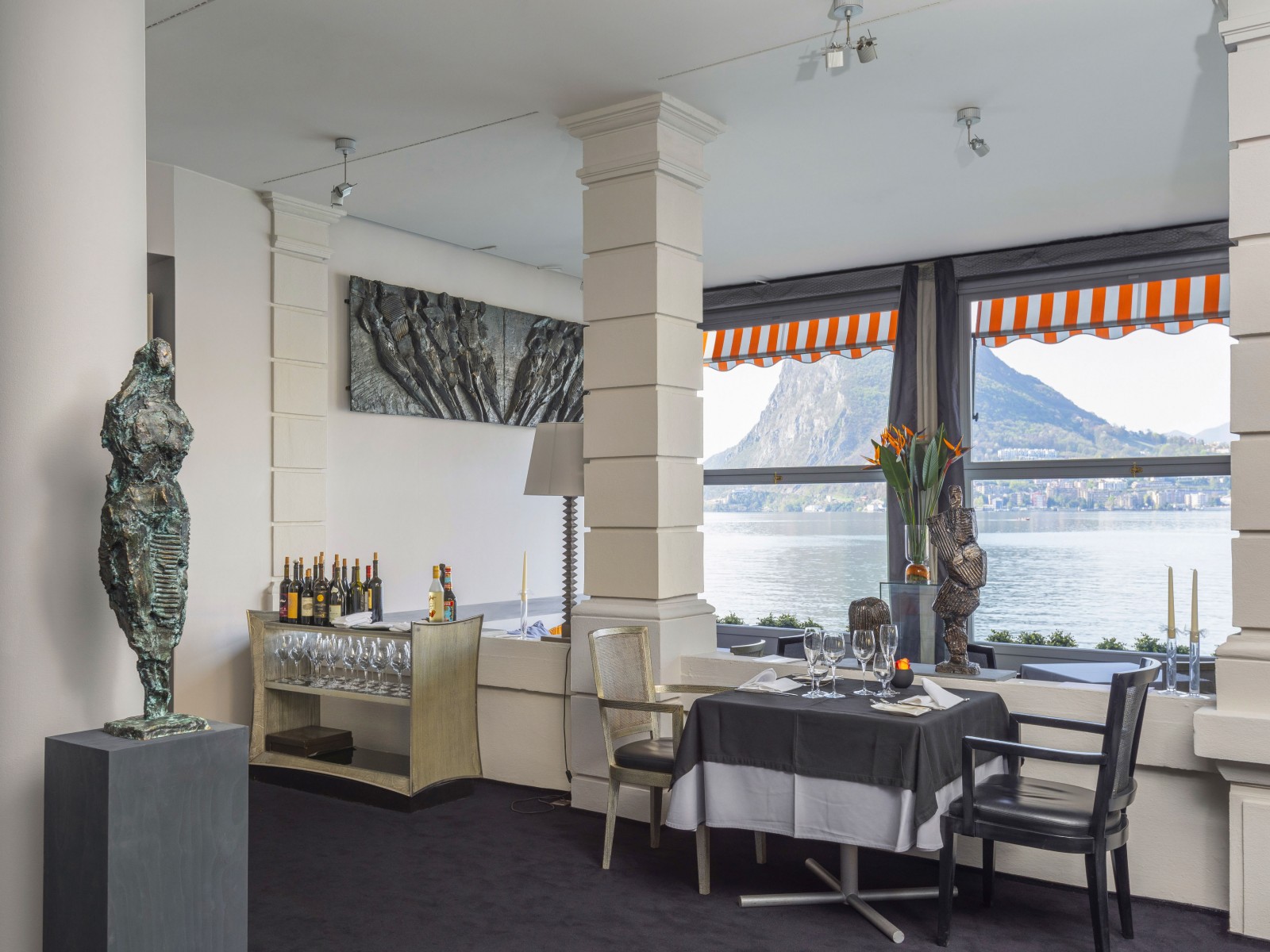 Restaurant Galleria Arté al Lago Villa Castagnola (Le Ralais 10.7) in Lugano