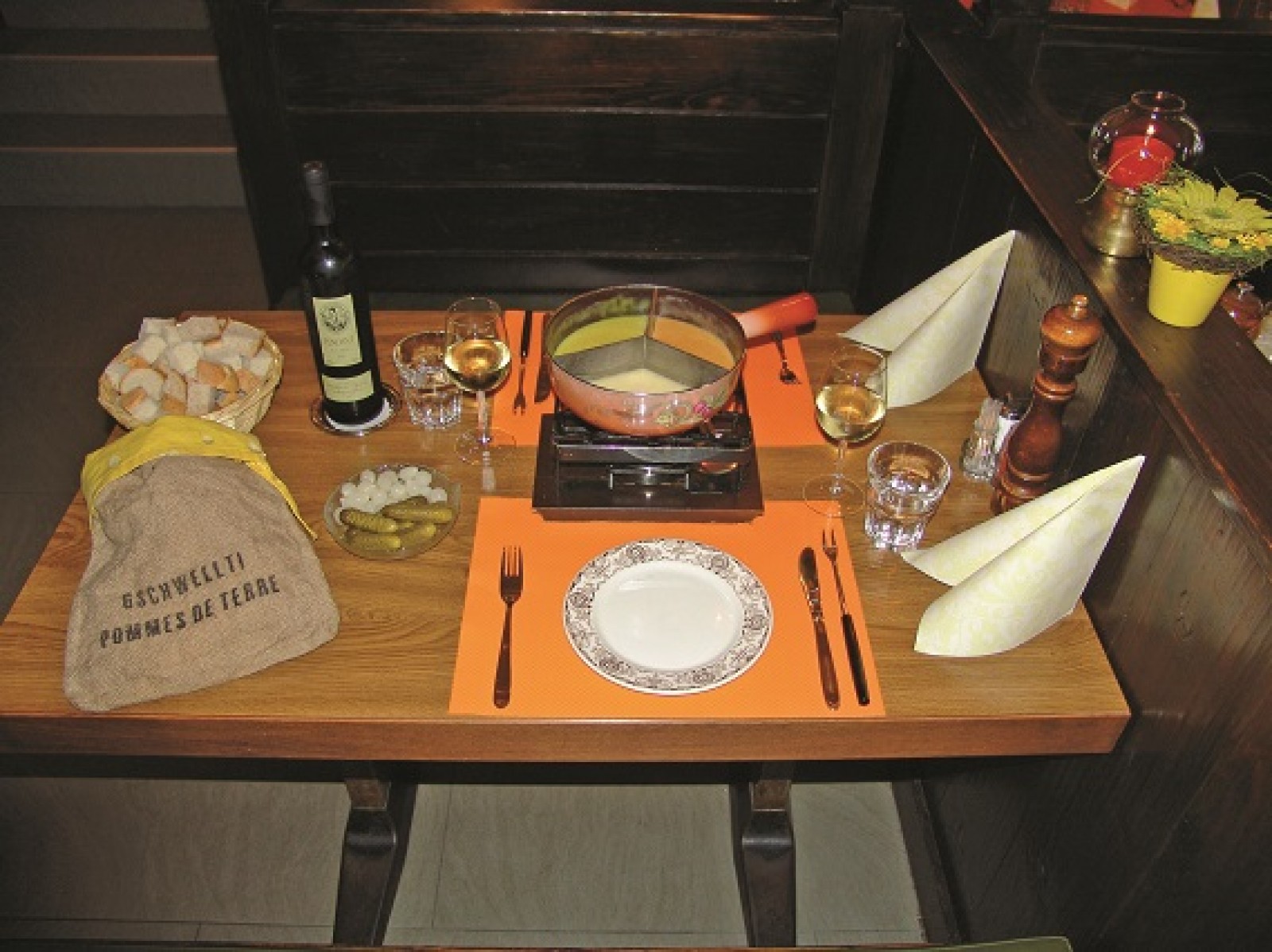 Restaurant Vieux Chalet in Saas-Fee, Foto 11