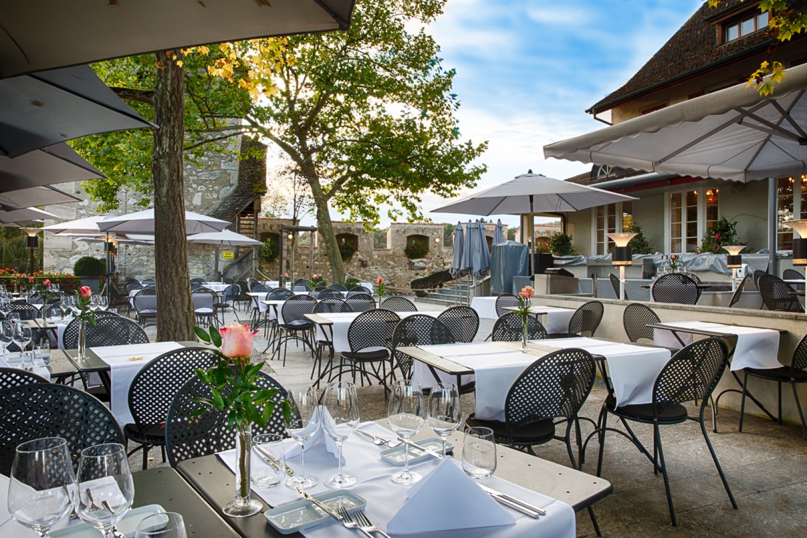 Restaurant Schloss Laufen am Rheinfall in Dachsen